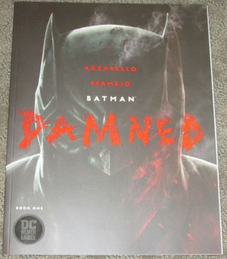 Batman Damned 1 & 2 Uncensored Nm 1st Prints