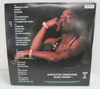 LP Vinyl: 2 PAC All Eyez On Me Death Row Records DRR 63008 - 1 Tupac Shakur 2