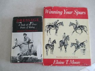 Look Of Vintage Horse Riding,  Jumping,  Dressage Books