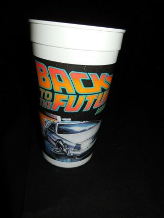 Rare Vintage 1989 Back To The Future Part 2 Pizza Hut Collectible Cup Pepsi