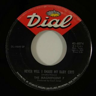 Magnificent 7 " Never Will I (make My Baby) " Northern Soul/sweet Soul 45 Dial Mp3