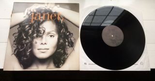 Janet Jackson - Janet.  Rare 2x Vinyl Lp Gf Hip Hop Funk / Soul Pop R&b 1993 Nm