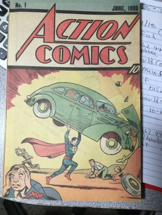 Action Comics 1 Peanut Butter Reprint Rare 1983 Hard To Find Nm