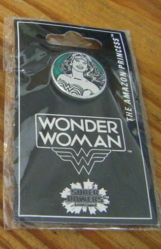 Dc Comics Wonder Woman Powers Metal Pins 1993