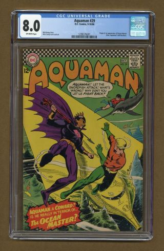 Aquaman (1st Series) 29 1966 Cgc 8.  0 1298376001