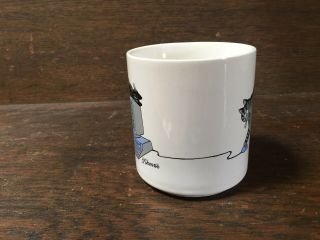 B Kliban 1989 Ceramic Cat Coffee Mug 