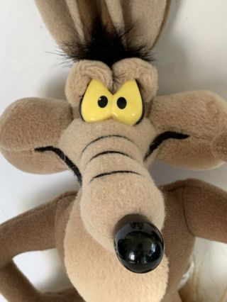 1994 Wile E Coyote 9 " Plush Tyco Playtime Looney Tunes Vintage Stuffed Animal