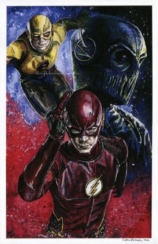 The Flash - Poster - Art Print