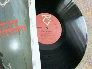 TWISTED SISTER - Stay Hungry LP - NM Vinyl,  Inner Sleeve 2