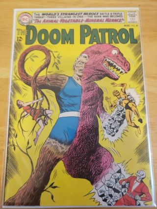 Doom Patrol 89 First Animal Vegetable Mineral Man