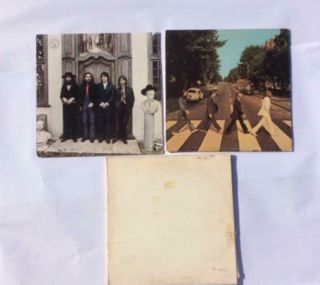 The Beatles Nm Hey Jude,  Vg,  Abbey Road & White Album No.  2505541