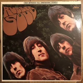 The Beatles Rubber Soul,  Capitol Records,  Vinyl Lp,  St 2442