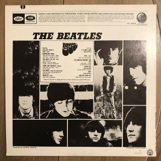 THE BEATLES RUBBER SOUL,  Capitol Records,  Vinyl LP,  ST 2442 2