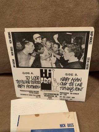 Turning Point 7” 1st Press Youth Of Today NYHC Gorrilla Biscuits SXE 2