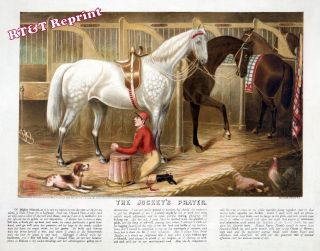 Historic 1868 Wall Art - Horse Racing Jockey 
