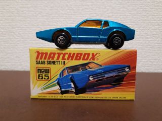 Matchbox Superfast Lesney - Series 65 - Saab Sonett Ⅲ