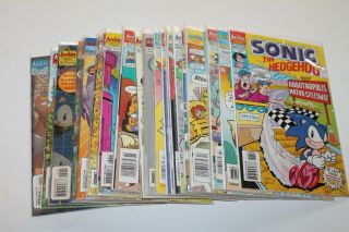 1994 - 1997 Archie Sega Sonic The Hedgehog Comic Book Run (13 - 31) (33 - 43) 30 Books