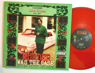 Rap Lp - V/a - Murder Was The Case Music Was The Gift 2xlp Colored Wax Vg,