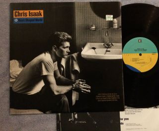 Chris Isaak Heart Shaped World Lp Promo Us " Wicked Game "