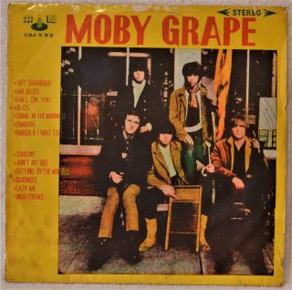 Moby Grape S/t Self - Titled Finger Red Vinyl Rare Taiwan Vintage Psych Rock