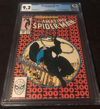 Marvel Comics Spiderman 300 Cgc 9.  2 Wp First Appearance Of Venom