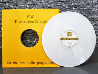 Iron Maiden In Concert Bbc Transcription Services Live White Vinyl Bootleg