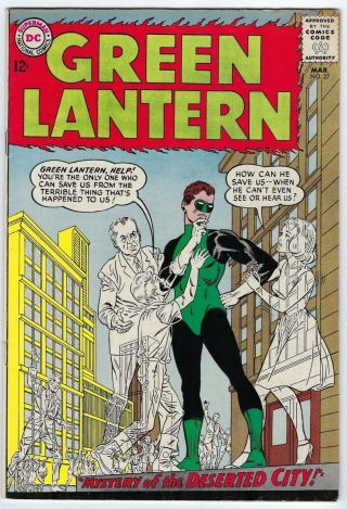 Green Lantern 27 (march 1964,  Dc) Vf,