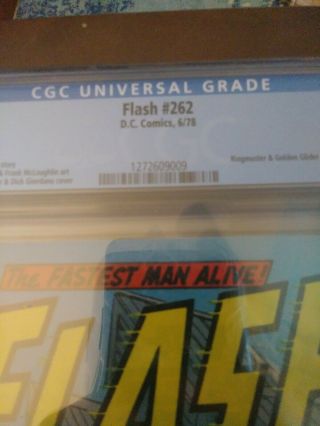 CGC D.  C.  The Flash 262.  9.  2 3