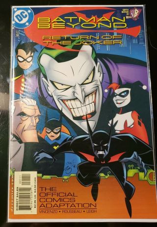 Batman Beyond Return Of The Joker Comic Adaption 9.  6,