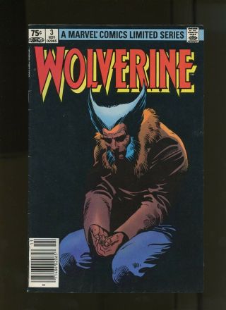 Wolverine (v.  1) 3 Fn,  6.  5 1 Book (1982 Marvel) Chris Claremont Frank Miller
