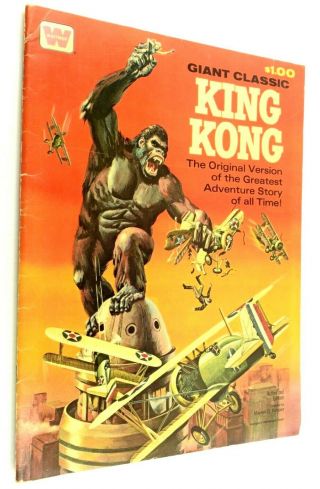 Whitman Giant Classic 1968 King Kong Oversize Comic