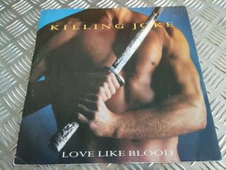 Killing Joke Love Like Blood 12 " Uk Autographed By Jaz & Geordie