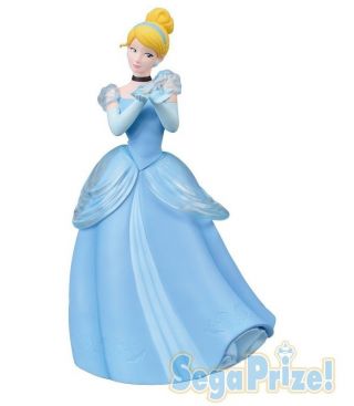 Sega Prize Disney Princess Spm Premium Figure Cinderella Glass Slipper