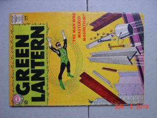 Green Lantern 21 1963 Origin,  1st App Polaris Vg/f
