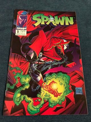 Image Comics Spawn 1 1992 Nm/m,  White Pages 1st Appearance Of Spawn