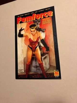 Femforce 116 2002 Ac Comics Bill Black