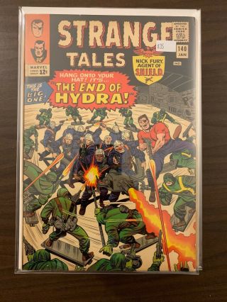 Strange Tales 140 Nick Fury Marvel Comic Book C38 - 37