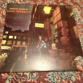 David Bowie - Rise & Fall Of Ziggy Stardust - Orange Rca 1972 Uk 1st Early Press