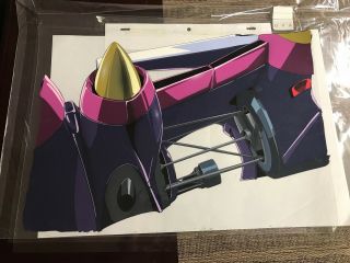 Oversized Turn A Gundam Japanese Animation Cel With Douga A5 17 " X 14 "