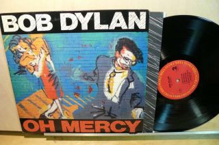 Bob Dylan: Oh Mercey (- 1989 1st Press Columbia C - 45281 Lp)