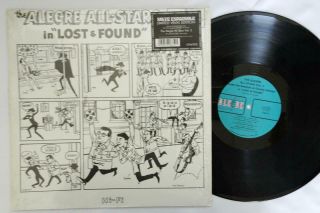 Alegre All Stars Vol.  3 Lost & Found Kako Charlie Palmieri Latin Salsa Lp Vg,