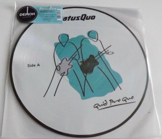 Status Quo Quid Pro Quo Vinyl Lp Picture Disc 2013