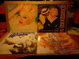 Madonna Lp Albums: Bedtime Stories/dick Tracy/true Blue/like A Prayer