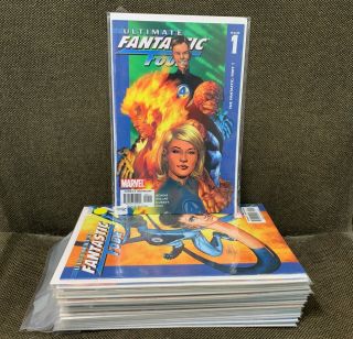 Ultimate Fantastic Four (2004) Almost Complete Run 1 - 60,  Annuals Vf/nm
