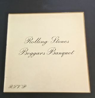 The Rolling Stones - Beggars Banquet Lp.  Uk Unboxed Mono.