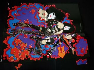 KISS - PAUL STANLEY - JAPAN LP vinyl OBI POSTER VIP - 6577 6