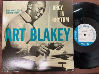 Art Blakey Orgy In Rhythm Vol.  2 Blue Note Bnst 1555 Stereo Japan Vinyl Lp