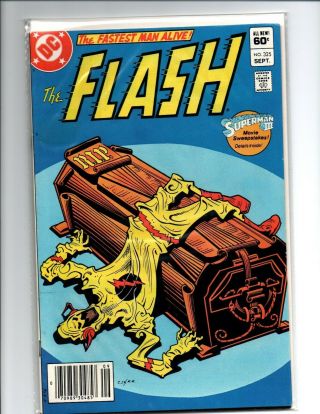 The Flash 325 Newsstand - Zoom - Death Of Reverse Flash - 1983 - Vf/nm