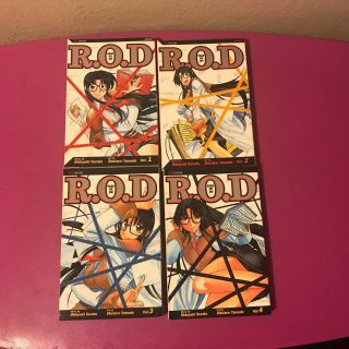 R.  O.  D.  (read Or Die) : Volumes 1 - 4 Manga Viz Media By Hideyuki Kurata Ex