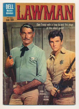 Dell Comics Lawman 4 1960 Vf/ Nm
